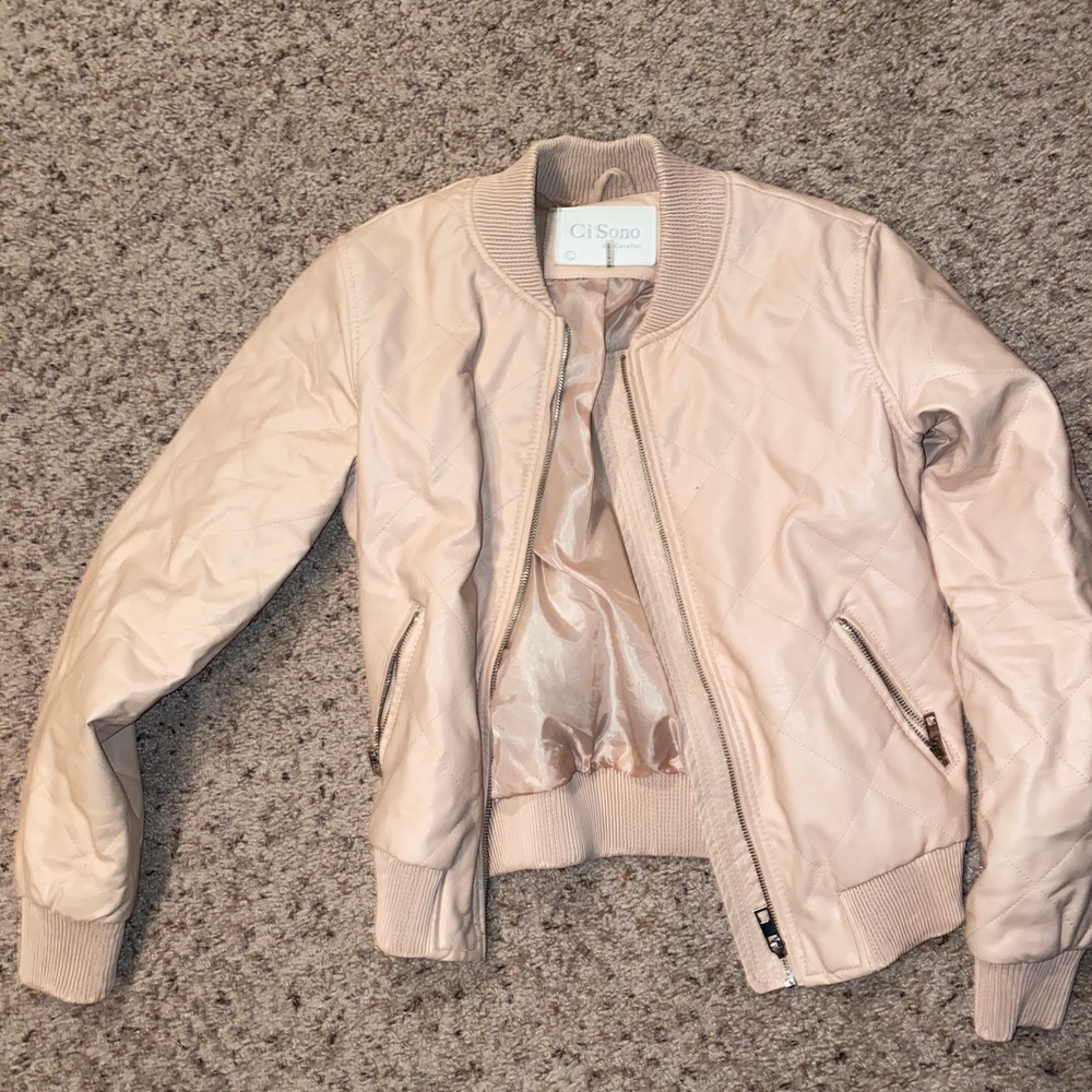 Leather jacket